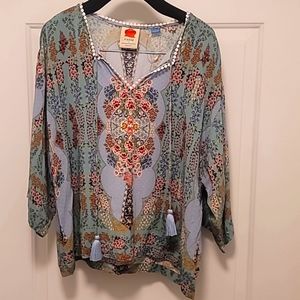 NWOT FARM Rio for Anthropologie Top